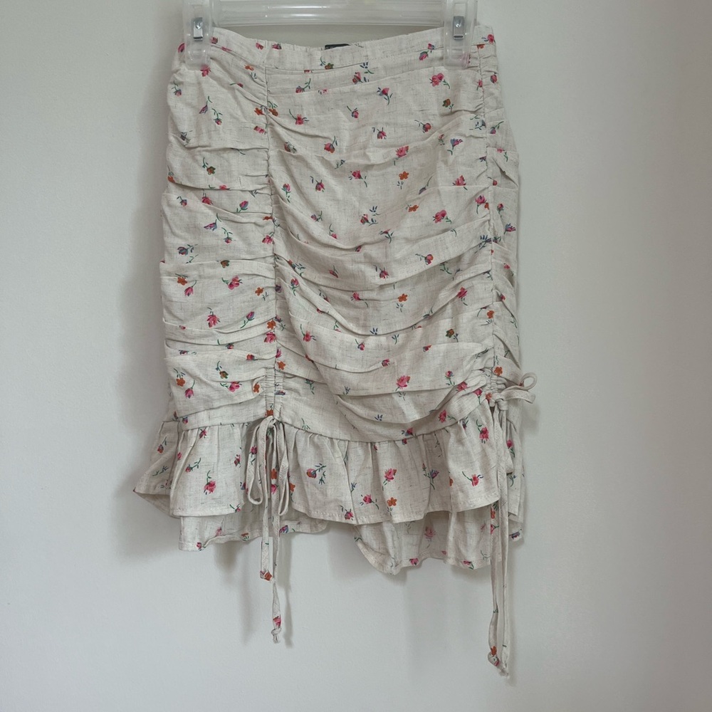 Ruched skirt